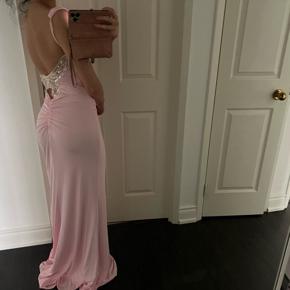 Lucy in the Sky pink butterfly dress. 

New!